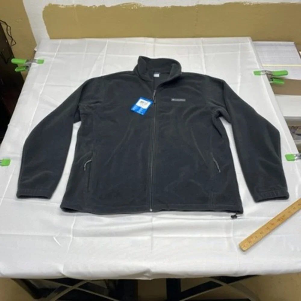 NWT Columbia Men's Steens Mountain Full Zip 2.0 Fleece Black Jacket! Brand new
